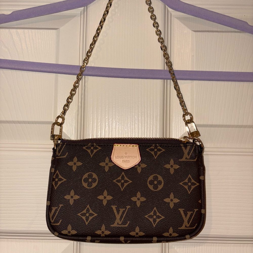 Louis Vuitton Brown Monogram Clutch